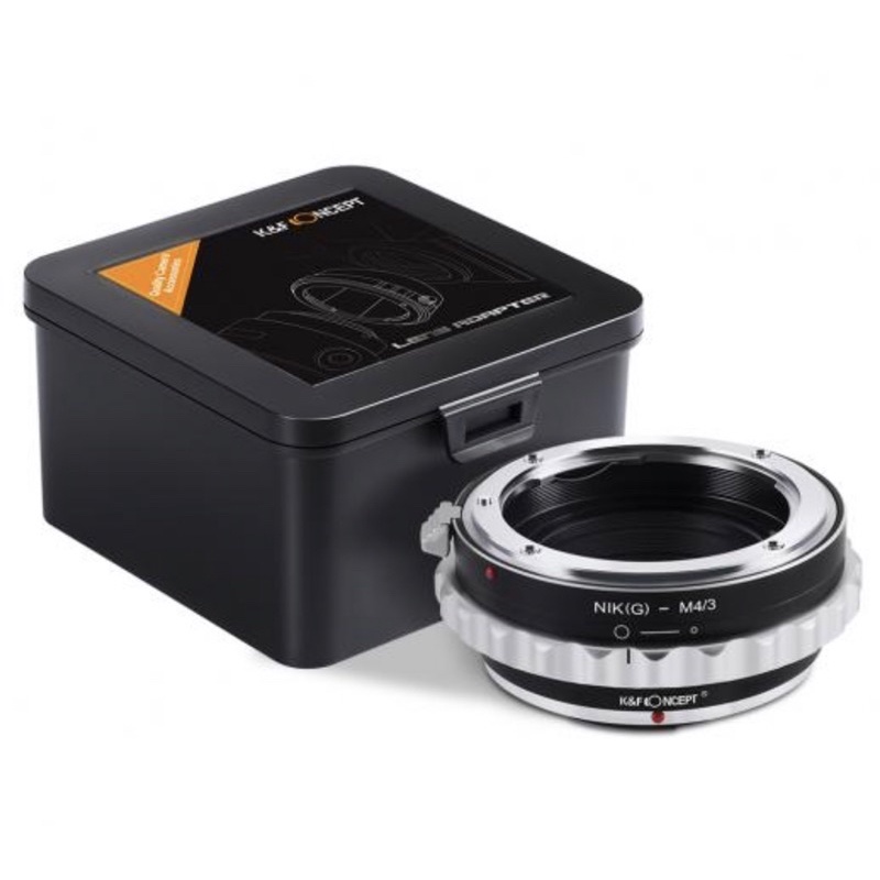 อะแดปเตอร์เลนส์แนวคิด KNF K&F - กล้อง Nikon GF Pre-AI AI-S AF-D to Body Panasonic Olympus Micro Four