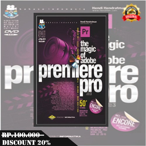 The Magic of Adobe Premiere Pro + DVD (ฟื้นฟู 3)