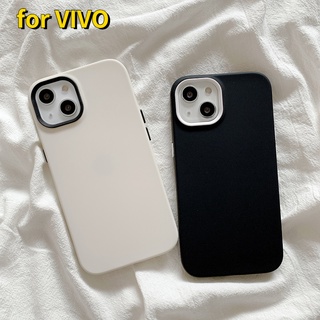 หนาขึ้น เคสโทรศัพท์ซิลิโคน เคสกันกระแทก สำหรับ VIVO V23 5G V20 Pro Y17 Y15 Y12 Y11 Y53s Y52s Y31s S7 Y19 Y5s X60 X70 X80 IQOO NEO 5s 5 6 Z5 Z5X 5 7 8 9 Pro กรณี
