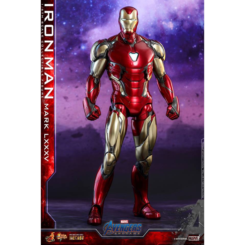 พร้อมส่ง 📦 ฟิกเกอร์ โมเดล ของสะสม Hot Toys MMS528D30 Avengers: Endgame - Iron Man Mark LXXXV