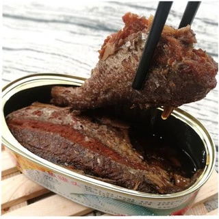 ปลากระป๋อง ตรา Ganzhupai พร้อมส่ง （甘竹牌豆豉鲮鱼罐头）ขนาด 227g 鱼罐头 ปลากระป๋องเต้าซี ปลากระป๋องผักแห้ง