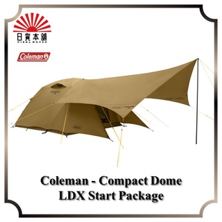 Coleman - Compact Dome LDX Start Package/ With Tarp / With Ground Sheet / Japan only