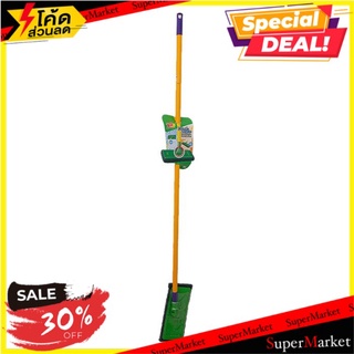 🌈BEST🌈 ถูกที่สุด✅  สก๊อตช์-ไบรต์ ไม้ขัดพื้นและผนัง พร้อมใยขัดสีเขียว SCOTCH-BRITE 3M Green Scrub Mop 🛺💨