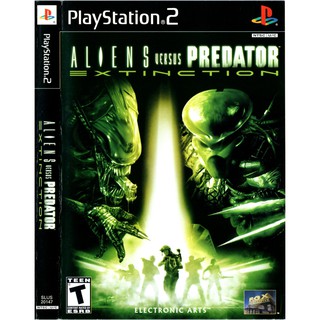 แผ่นเกมส์ Aliens Versus Predator - Extinction แผ่นCD PS2 Playstation2  คุณภาพสูง ราคาถูก