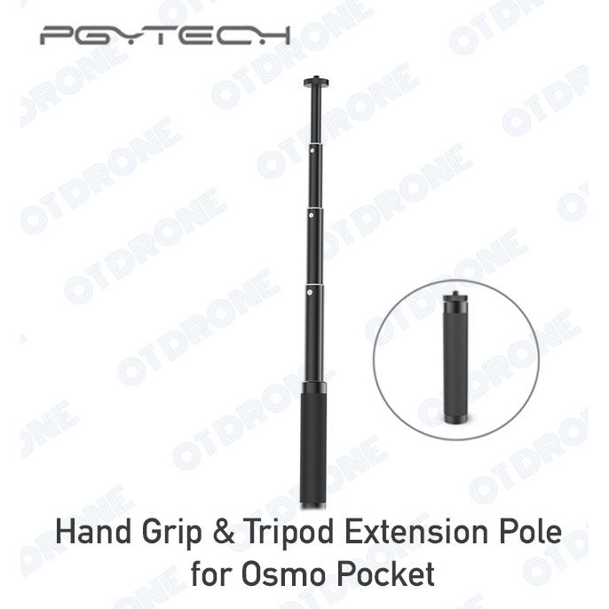 PGYTECH Hand Grip & เสาขยายขาตั้งกล้องสําหรับ Osmo Pocket