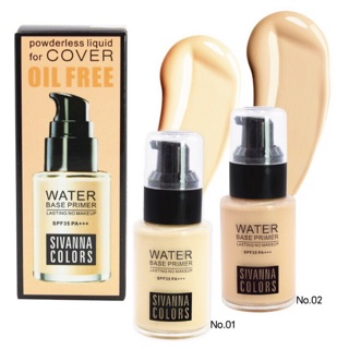 SIVANNA WATER BASE PRIMER COVER FOUNDATION#HF559