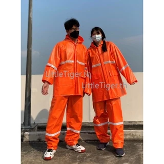RLT014XLเสื้อกันฝน แบบเสื้อกางเกง อย่างดี