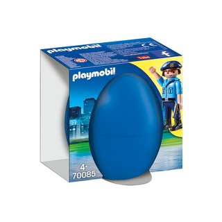 Playmobil 70085 Police Officer with Dog แอ็คชั่นฟิกเกอร์ อีสเตอร์ เจ้าหน้าที่ตำรวจและสุนัข