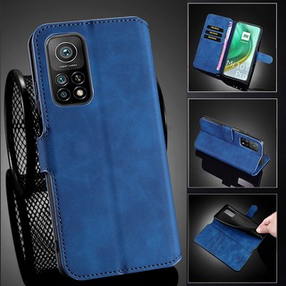 เคสโทรศัพท์ ฝาพับ กันกระแทก สำหรับ Xiaomi Mi 10T Pro Mi10t 10Pro เคสโทรศัพท์หนัง เคสปก Flip Leather Phone Case For Xiomi Mi10t