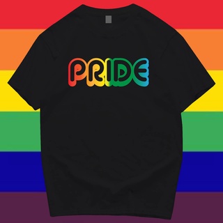 เสื้อยืดคอกลม(🔥พร้อมส่ง🔥) เสื้อ  PRIDE MONTH ผ้าCotton 100% ผ้าดีมากก LGBTQIA+ผ้าฝ้ายแท้