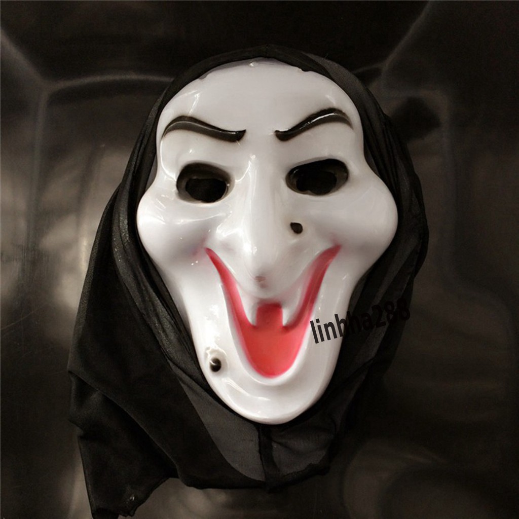 (arrived)หน้ากากแม่มด Mole - Scream หน้ากากฮาโลวีน นักฆ่าที่ซ่อนอยู่ - หน้ากากทีมผี