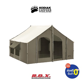 KODIAK CANVAS 12X12 FT. CABIN LODGE TENT  เต็นท์แคมป์ปิ้ง เต็นท์นอน เต็นท์ผ้าแคนวาส