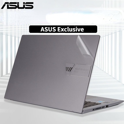 สติ๊กเกอร์แล็ปท็อป Matte โปร่งใส 3 ด้านผิว 14 15.6 13 เคส ASUS zenbook Vivobook FX60 ZX60 FX63 FX80 