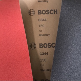 กระดาษทราย Bosch ขัดโลหะ