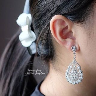 Hi-End Quality !!!!! Diamond Earring ต่างหูเพชรงานเกรดไฮเอนค่ะ