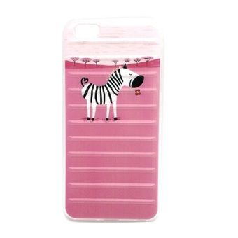 V-TECHเคสนูนเพ้นลายรุ่น Zebra For IPhone 6 Plus/ 6S Plus (5.5)(สีชมพู)