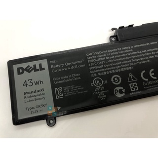 Dell แบตเตอรี่ GK5KY ของแท้ (สำหรับ Inspiron 13 7347 7348 7352 7353 7359 7568 3147 3148 ) Dell battery Notebook เดล