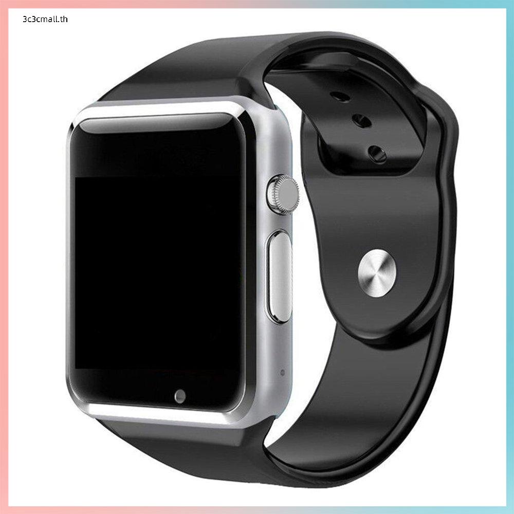 A1 นาฬิกาข้อมือสมาร์ทวอทช์ อนาล็อก ดิจิทัล Pedometer สําหรับ iPhone Samsung HTC Android โทรศัพท์