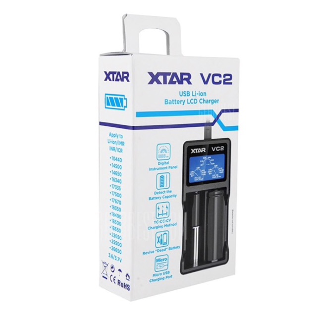 เครื่องชาร์จ XTAR VC2 ของแท้