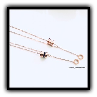 Lovebeauties สร้อยพร้อมจี้ สไตล์แบรนด์ 14K