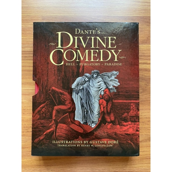 (ปกแข็ง) The Divine Comedy (La Divina Commedia 1-3) โดย Dante Aligneri, Gustave Dore (บทกวี - วรรณกร