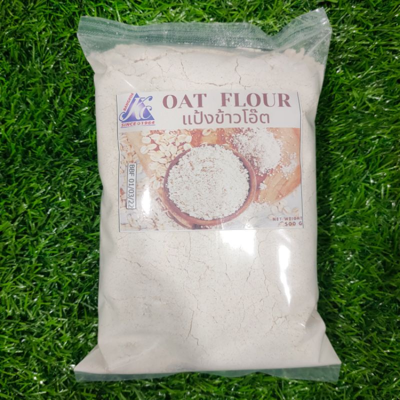 แป้งข้าวโอ๊ต Oat Flour 500, 1000 กรัม แป้งข้าวโอ๊ตละเอียด 100%