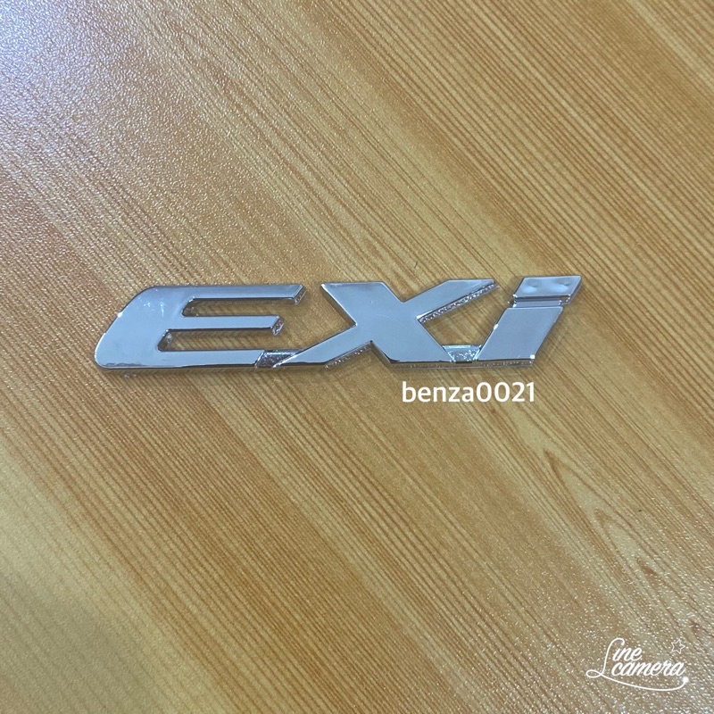 โลโก้ EXI ติดรถ Honda ขนาด 1.5x8.5 cm ราคาต่อชิ้น