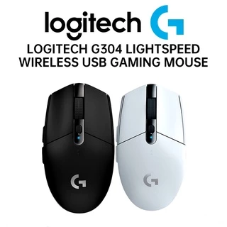 🔥ขายดีมาก🔥⚡️เมาส์เกมมิ่งไร้สาย⚡️ Logitech G304 Lightspeed Wireless Gaming Mouse 12,000 DPI ประกัน 2 ปี