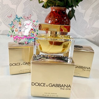 Dolce &amp; Gabbana The One Eau De Parfum For Women 75 ml. ( กล่องซีล )..