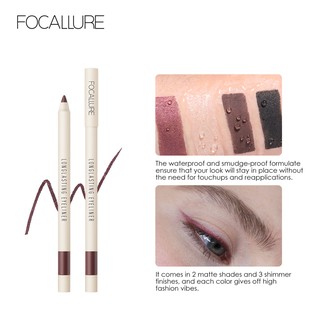 FOCALLURE ดินสอเขียนขอบตา แบบเจล กันน้ำ ติดทนนาน