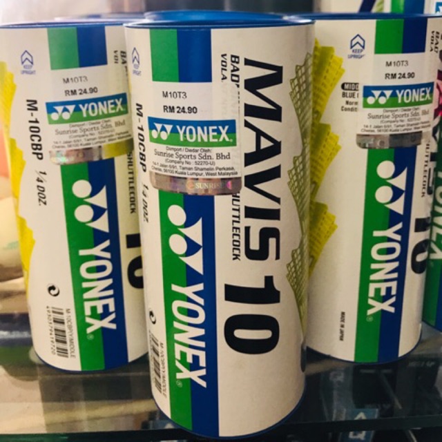 ลูกขนไก่ไนลอน Yonex Mavis 10 (3 IN 1)