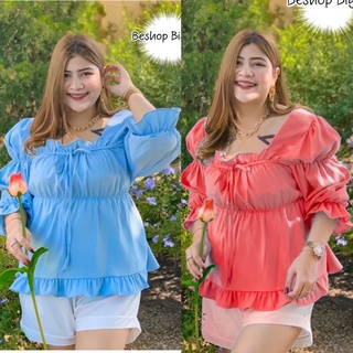 Be เสื้อสาวอวบ อ้วน Bigsize Plussize XXL # 421