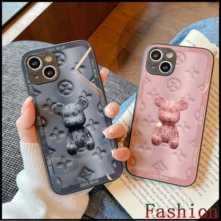 violent bear glass case for เคสไอโฟน11 กระจก case Apple13 เคสไอโฟน 11 โปรแม้ก เคสไอโฟน12ธรรมดา เคสสื่อๆ เคสไอโฟน12 Pro max เคสไอโฟน13 เคสiPhoneXR เคสi11 เคสไอโฟน 7พลัส MAX caseiPhone11promax เคสiPhone8plus casei12 เคสไอโฟนXS