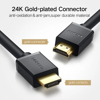 Ugreen สาย HDMI 4K HDMI 2.0 ตัวผู้ เป็น ตัวผู้ อะแดปเตอร์ HDMI ความเร็วสูง สําหรับ PC TV