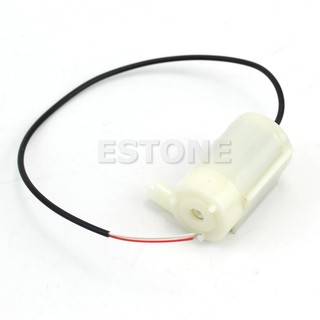 เครื่องปั๊มน้ำขนาดเล็ก DC 3-6v 120 L / H ต่ำ 1 ชิ้น