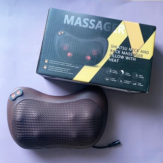 (JYMY®) Massager Shiatsu Neck and Back Massager Pillow with Heat ชิอัตสึ หมอนนวดนวดไฟฟ้า แบบให้ความร้อน เครื่องนวด