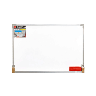 **ค่าส่งถูกกว่า!!** WhiteBoard กระดานไวท์บอร์ด แถม! แปรงลบกระดาน มีตะขอแขวนด้านหลัง *ไม่ใช่แม่เหล็ก*