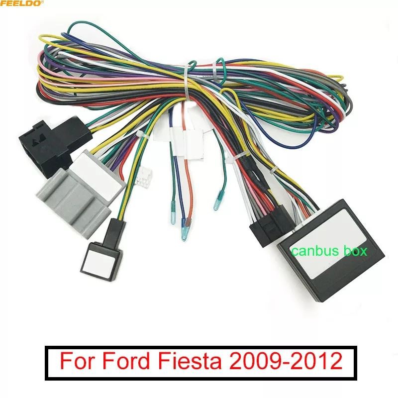 ปลั๊ก จอ android ตรงรุ่น ford fiesta 2012 พร่อมกล่อง canbus