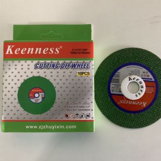 ใบตัดเหล็ก ใบตัดสแตนเลส 4 นิ้ว keenness