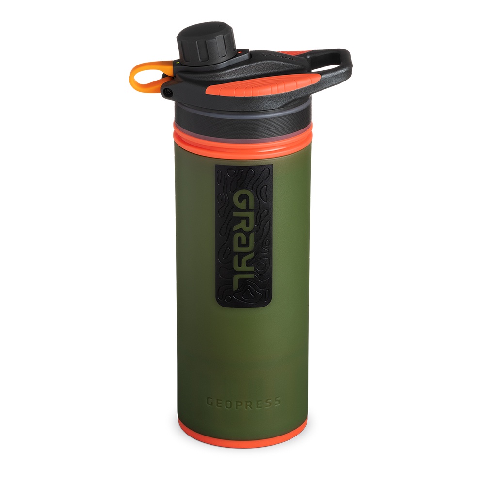 GRAYL 24OZ GEOPRESS PURIFIER BOTTLE - OASIS GREEN