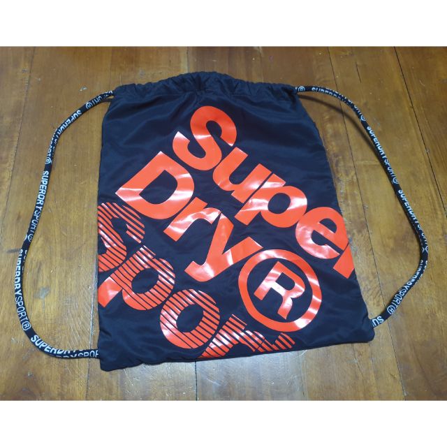Superdry(ซูเปอร์ดราย) gym bag 14×17 ของใหม่สภาพเก็บ