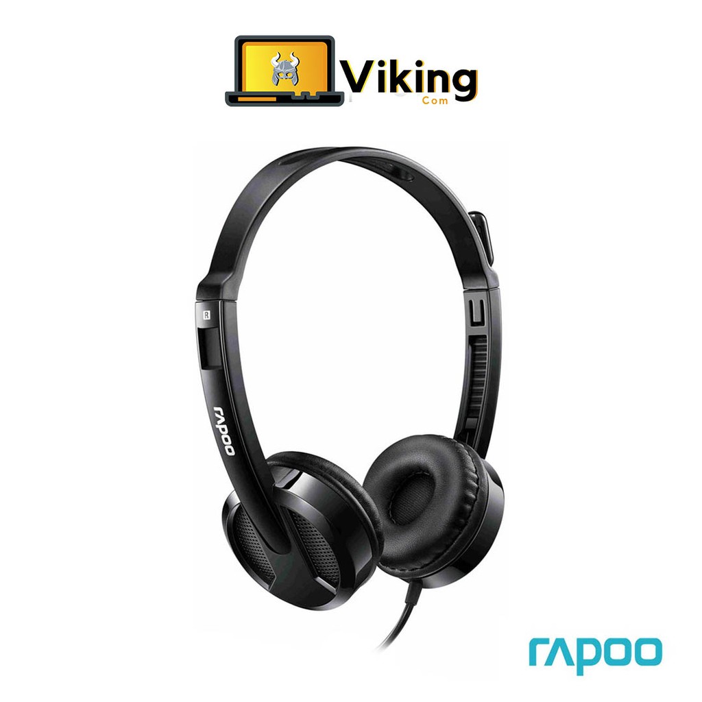 HeadSet 'RAPOO' H120 (Black)
