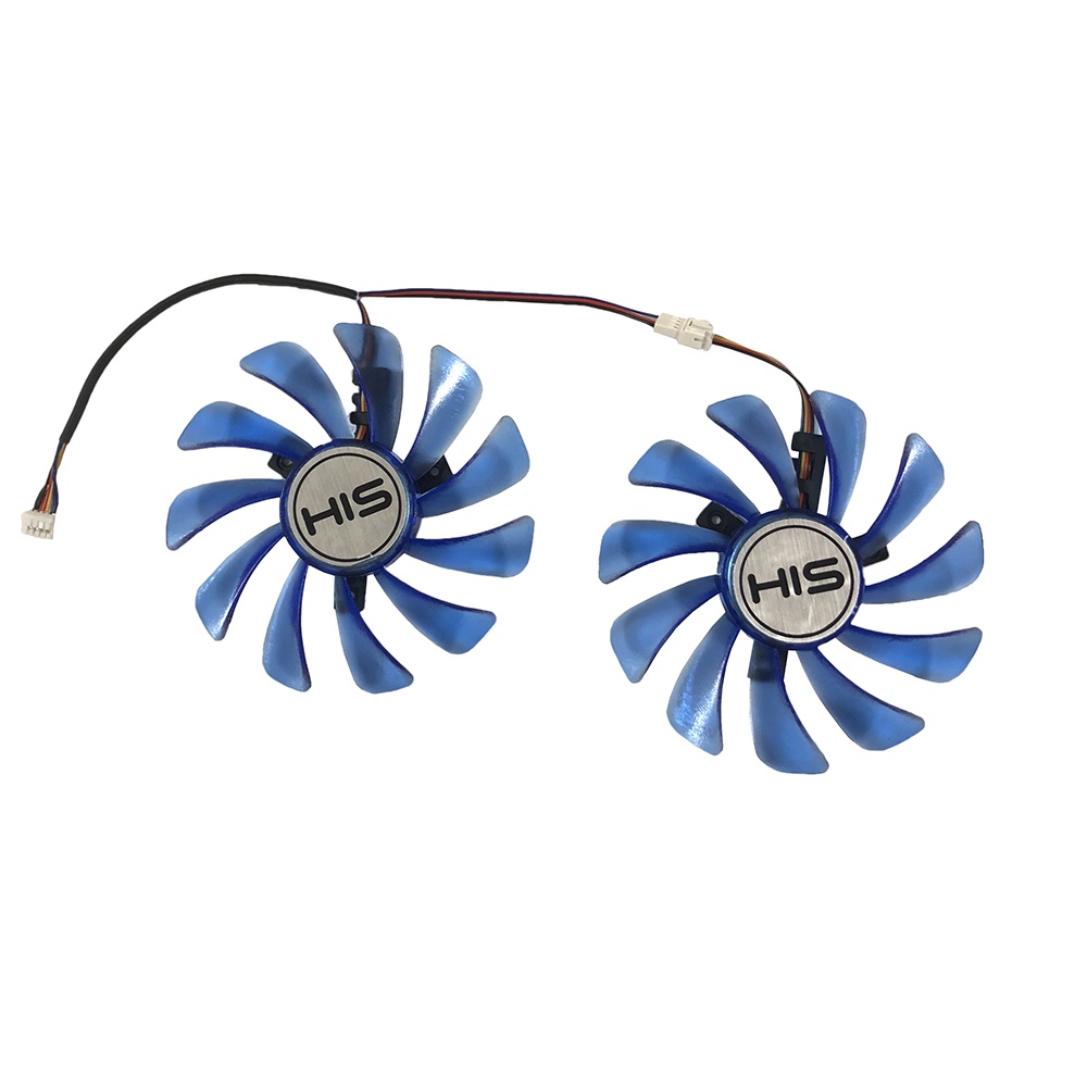 2 ชิ้น/เซ็ต 95 มม.ทางเลือก FDC10U12S9-C RX 590 GPU Video Cooler พัดลมสําหรับ HIS RX590 IceQ X OC 8GB