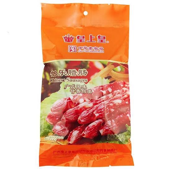 พร้อมส่ง Huangshanghuang皇上皇腊肠 กุนเชียงกวางตุ้ง หวาน ไม่เผ็ด 400g