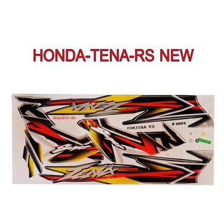 A สติ๊กเกอร์ติดรถมอเตอร์ไซด์ สำหรับ HONDA-TENA-RS NEW ปี2002