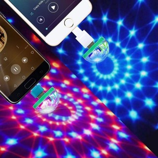 โคมไฟ Led Usb แบบหมุนได้สําหรับติดรถยนต์