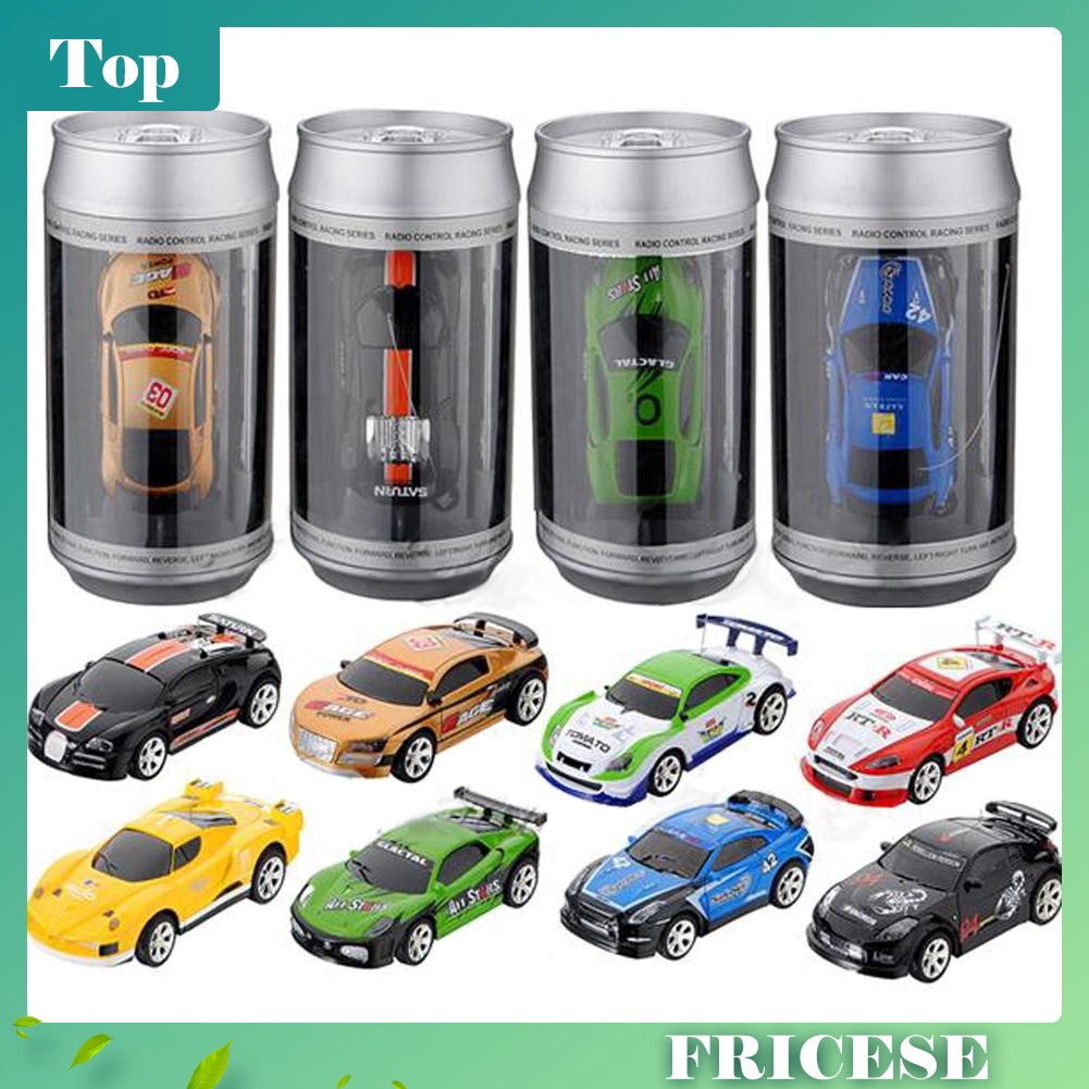 Mini Coke Can RC Radio Remote Control Speed Micro Racing Car Toy Gift For Kids