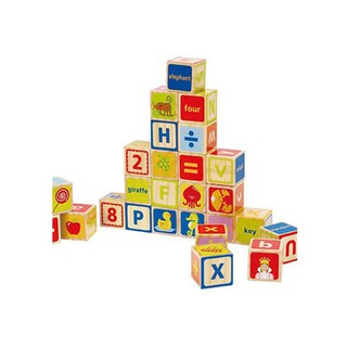 Hape - ABC Blocks บล็อกไม้ ABC 26 ชิ้น