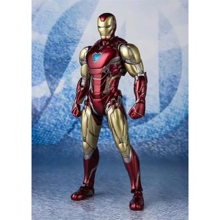 Shf Marvel 《 ฟิกเกอร์ The Avengers 4:Endgame》Iron Man MK85 ของเล่นสําหรับเด็ก