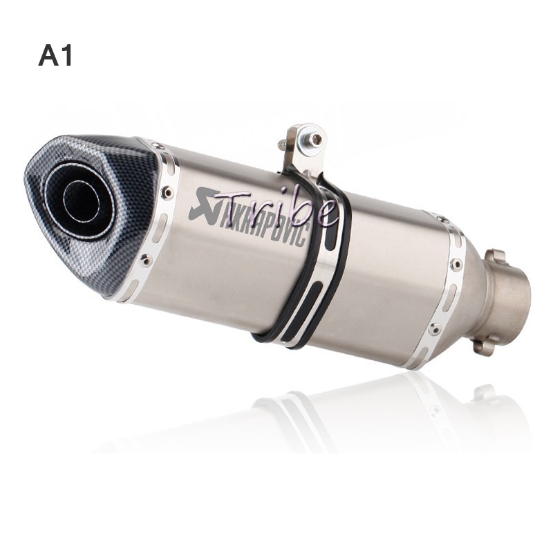 ขาย!!Escape Moto Akrapovic ท่อไอเสียรถจักรยานยนต์ท่อไอเสีย Universal Racing Pitbike ดัดแปลงท่อไอเสีย